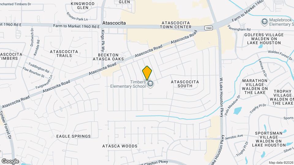 18918 Forest Trace Dr Map and Location Details