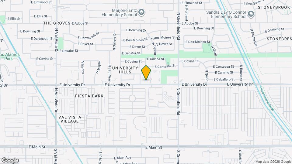 4215 E Caballero Cir Map and Location Details