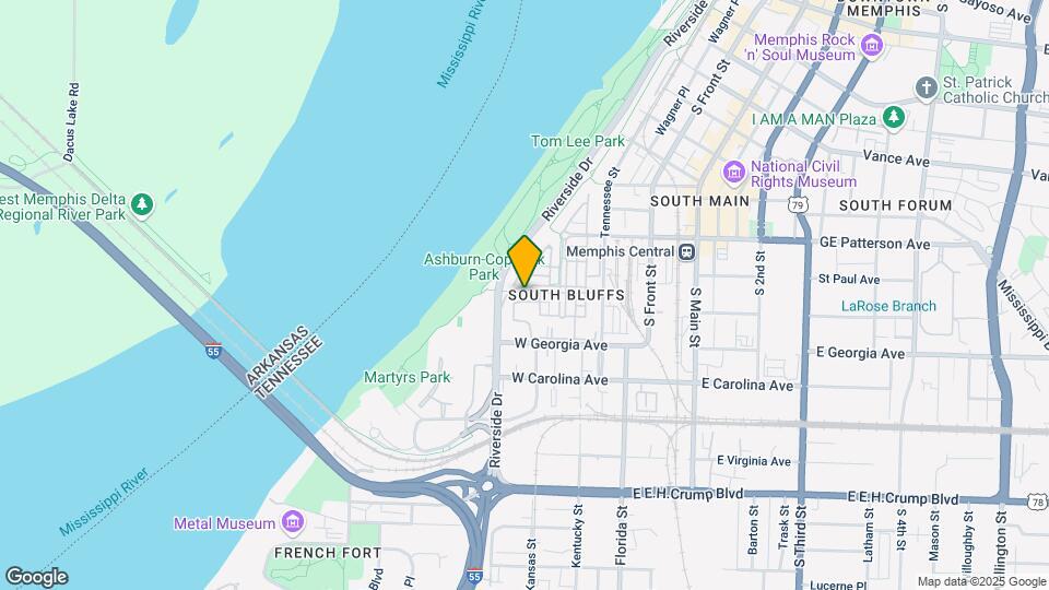 South Bluffs Apartments Map and Location Details