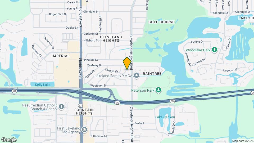 627 Carolyn Dr Map and Location Details