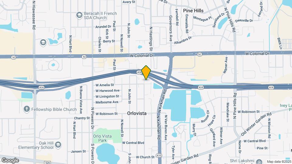 5819 W Amelia St Map and Location Details