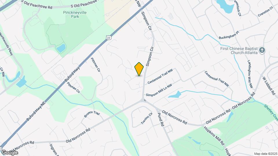 4720 Cambridge Park Ct NW Map and Location Details