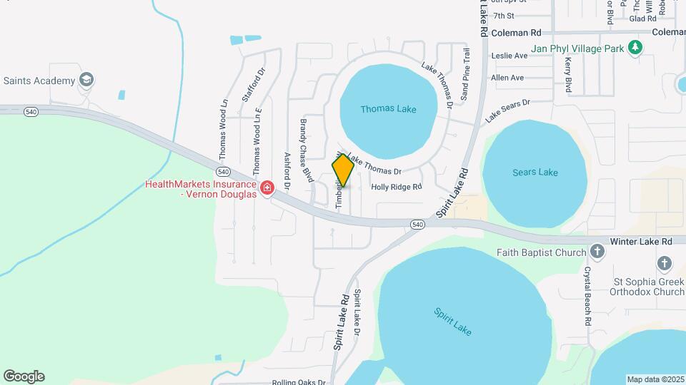 3320 Timberline Rd W Map and Location Details