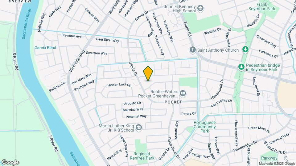 Gloria Drive Apartments Mapa y Detalles de la Ubicación