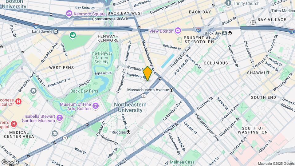 46 Saint Stephen St Mapa y Detalles de la Ubicación