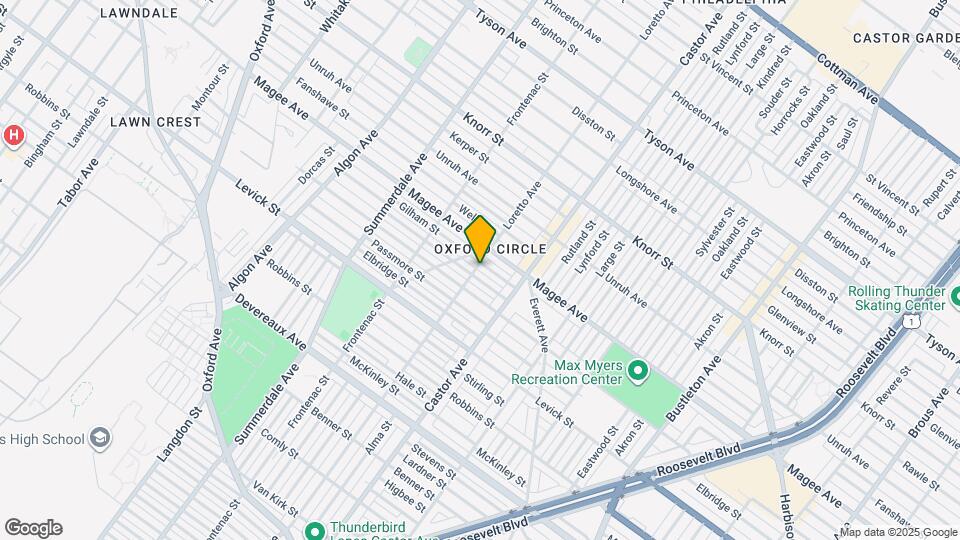 1400 Gilham St Map and Location Details