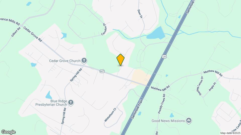 91 Willow Creek Dr Map and Location Details