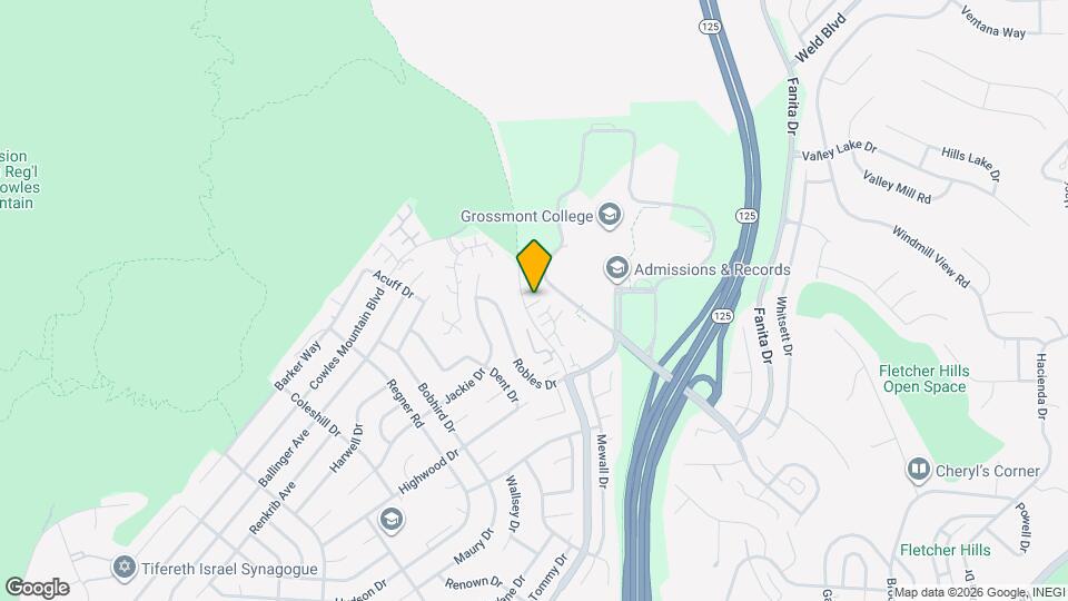 9411 Lake Murray Blvd Map and Location Details