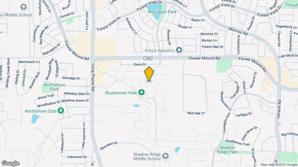 1824 Hill Ridge Dr Map and Location Details