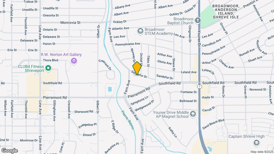 455 Sandefur Dr Map and Location Details