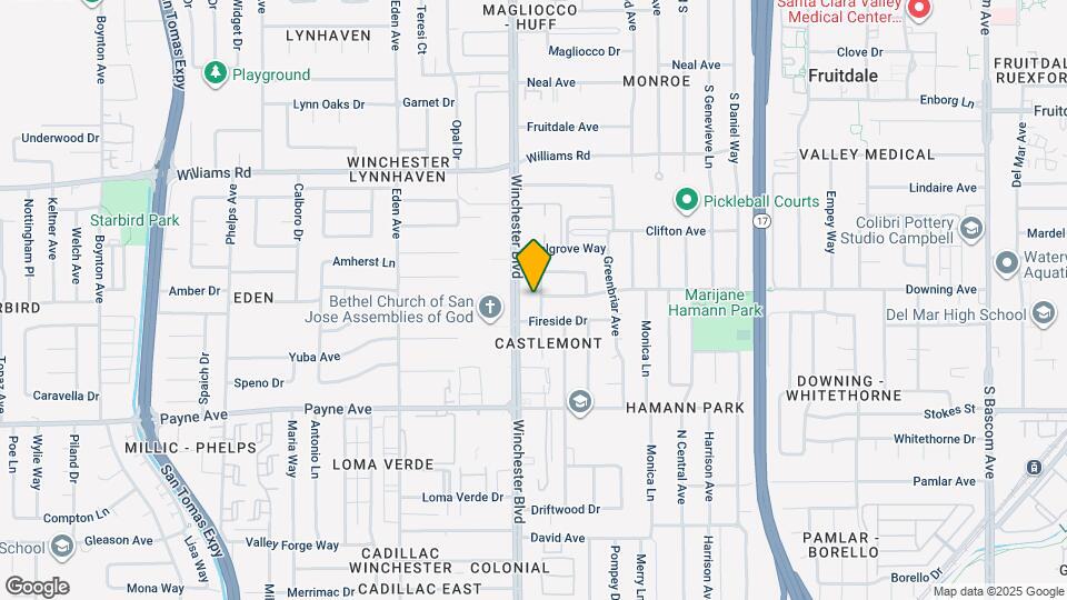 1167 Redoaks Dr Map and Location Details