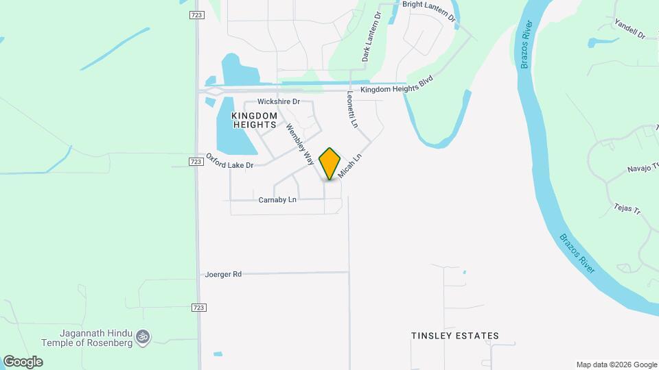 2018 Wembley Way Map and Location Details