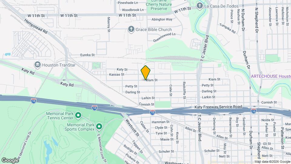 5731 Kiam St Map and Location Details