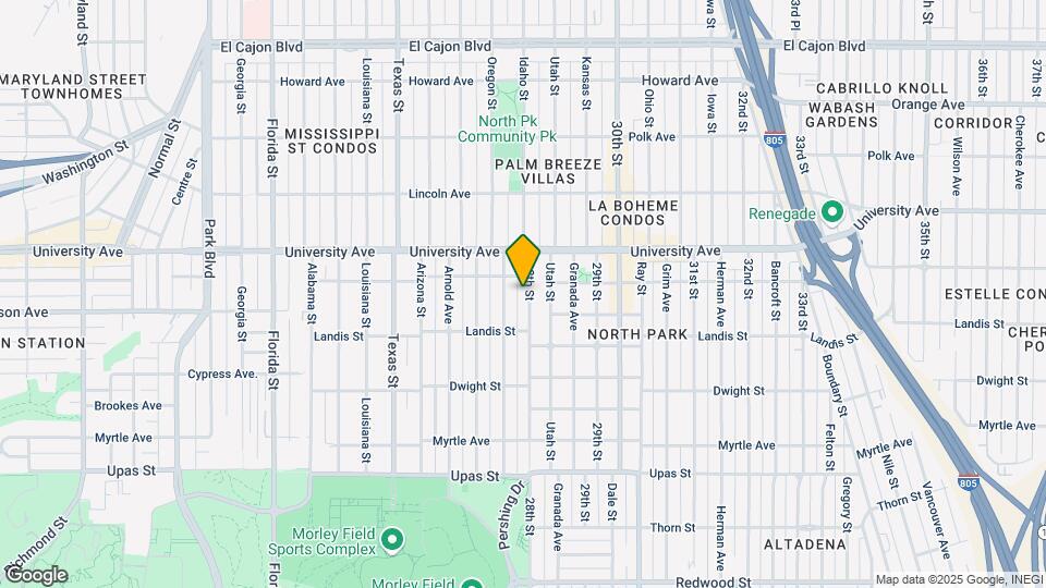3770 28th St-Unit -01 Map and Location Details