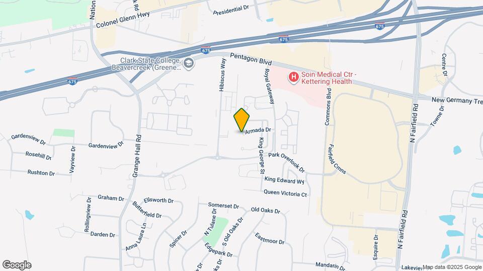 3635 Armada Dr Map and Location Details