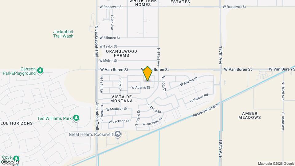 19167 W Monroe St Mapa y Detalles de la Ubicación