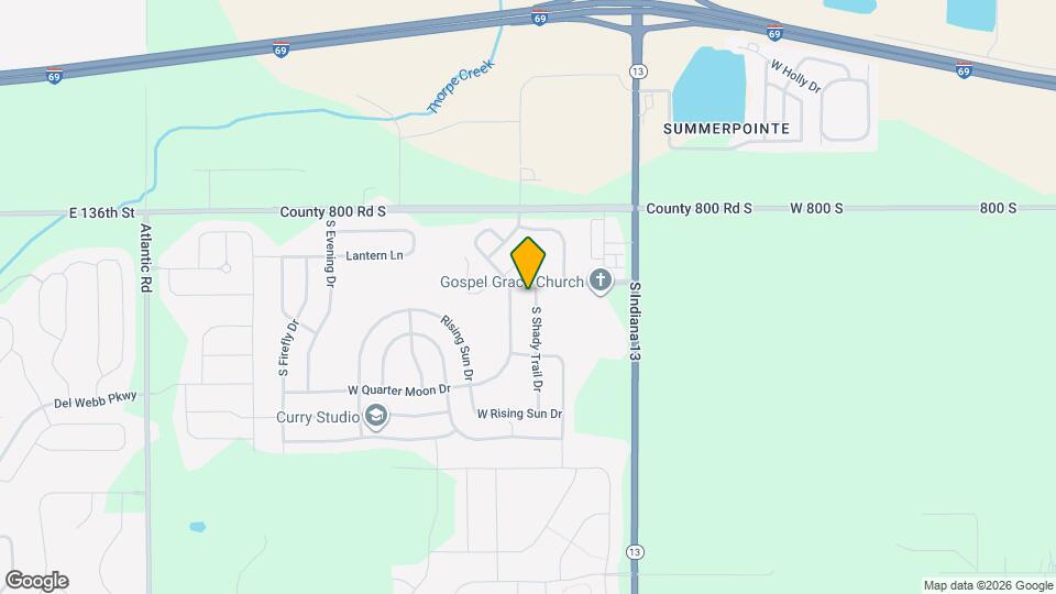 8211 S Shady Trail Dr Mapa y Detalles de la Ubicación