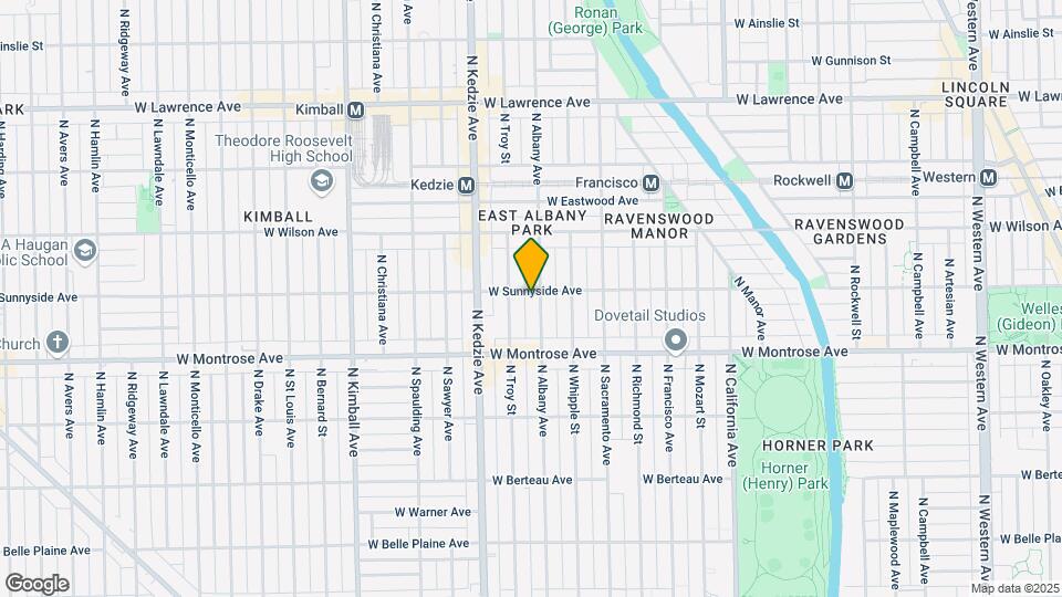 4454-4458 N Albany Ave Mapa y Detalles de la Ubicación
