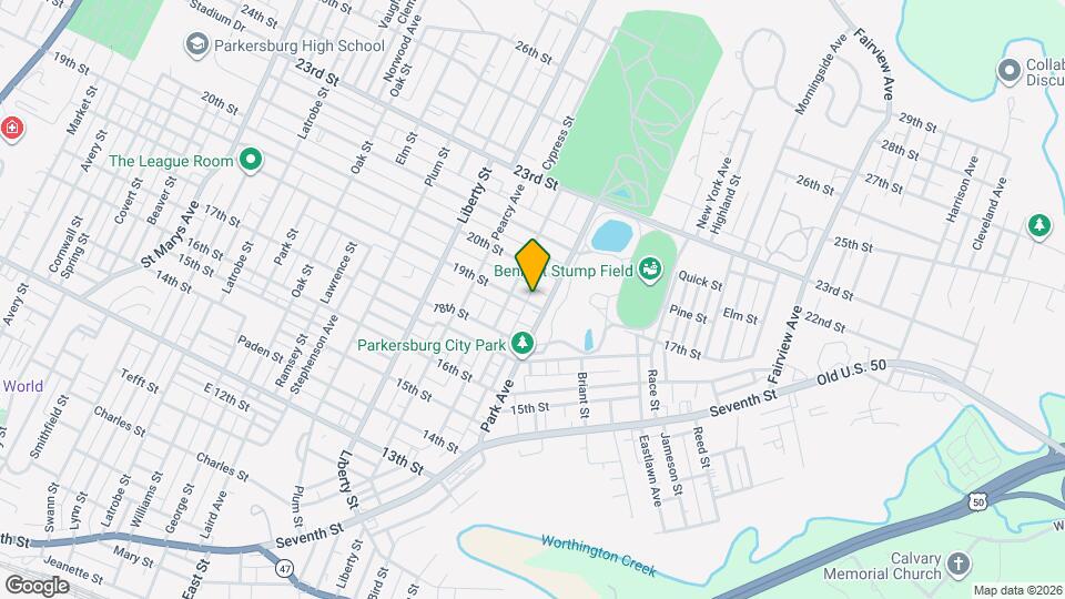 2017 19th St Map and Location Details