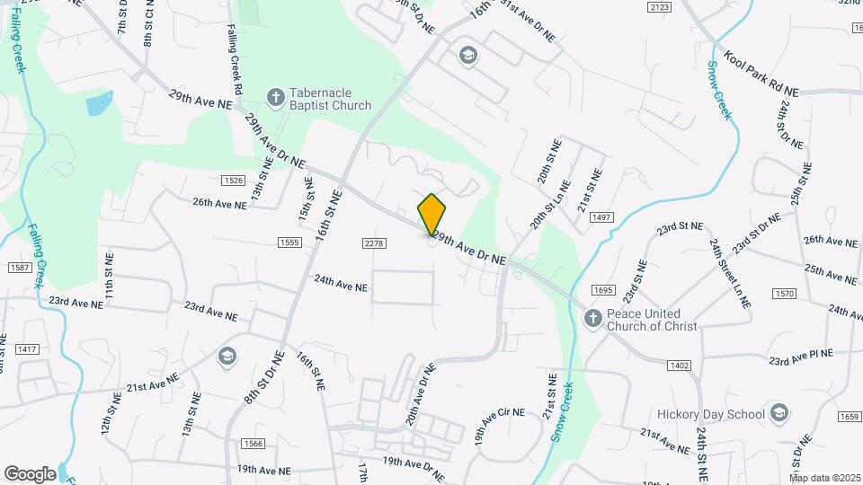 1780 29th Avenue Dr NE Map and Location Details