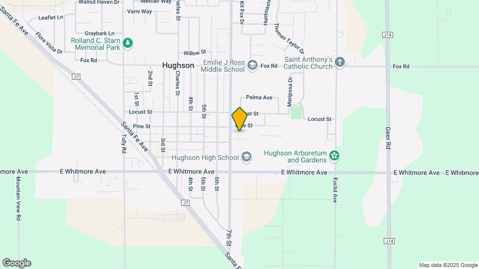 7409-7413 Hughson Ave Map and Location Details