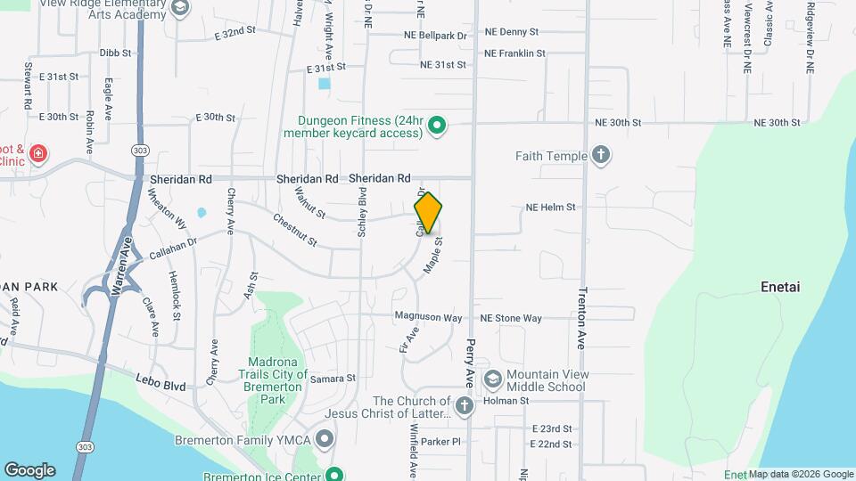 2732 Callahan Dr Map and Location Details