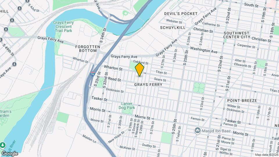 1329 S 29th St Map and Location Details