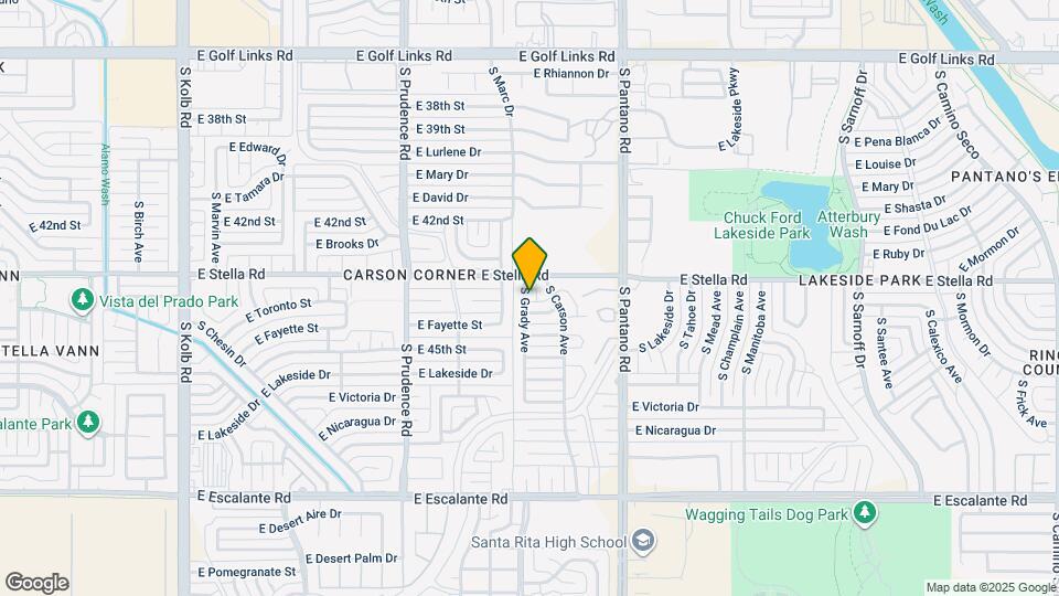 3221 S Grady Ave Map and Location Details