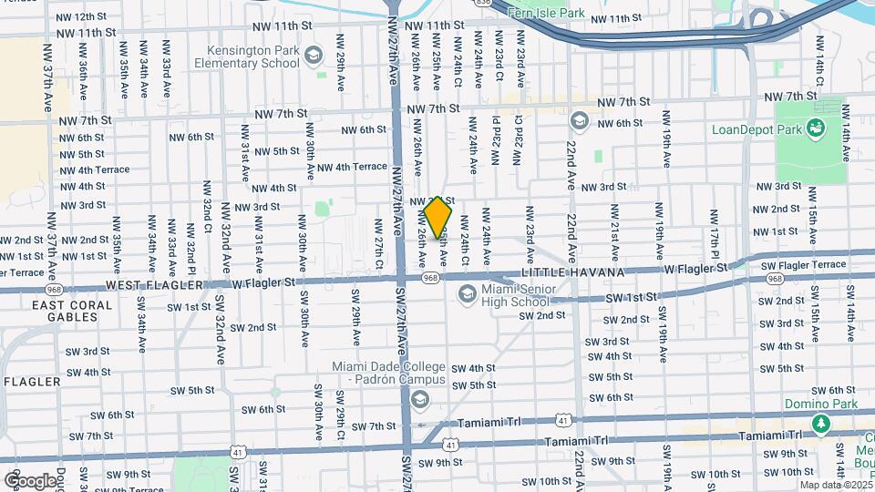 68 NW 25th Ave Map and Location Details