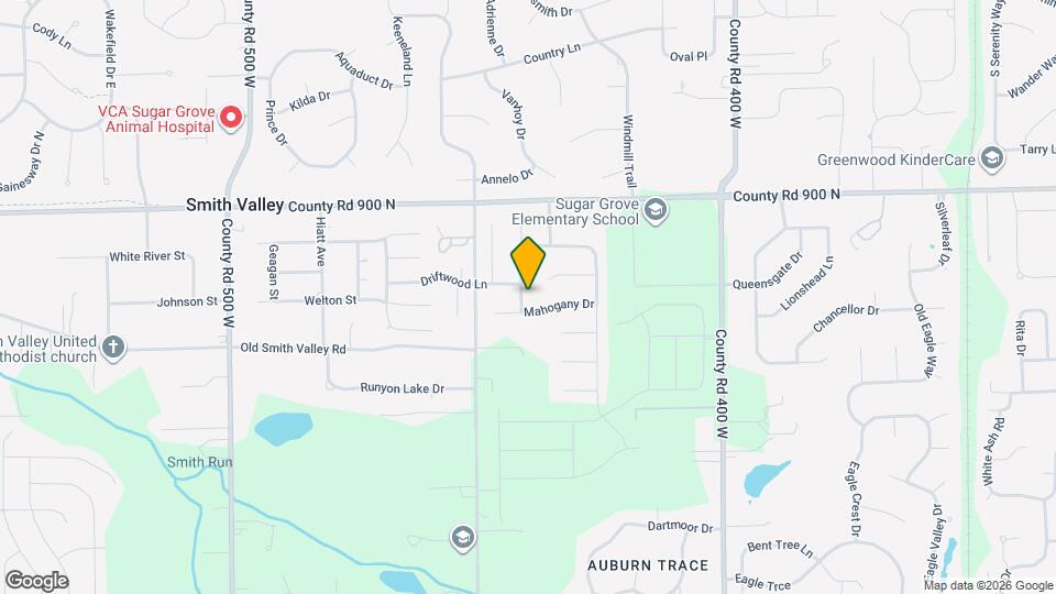 941 Yellowwood Dr Mapa y Detalles de la Ubicación