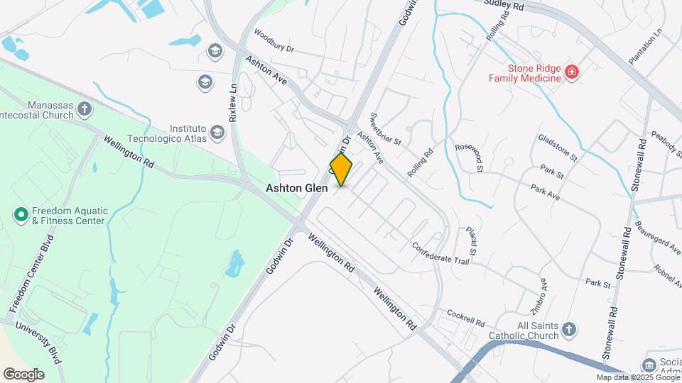 8956 Milroy Ct Map and Location Details