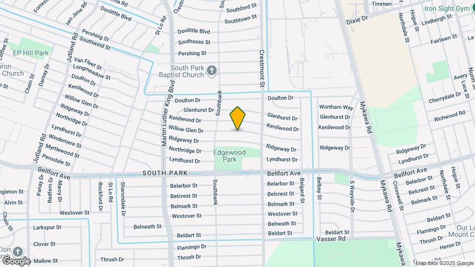 5934 Willow Glen Dr Map and Location Details