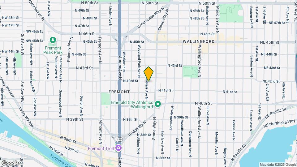 4126 Midvale Ave N Map and Location Details