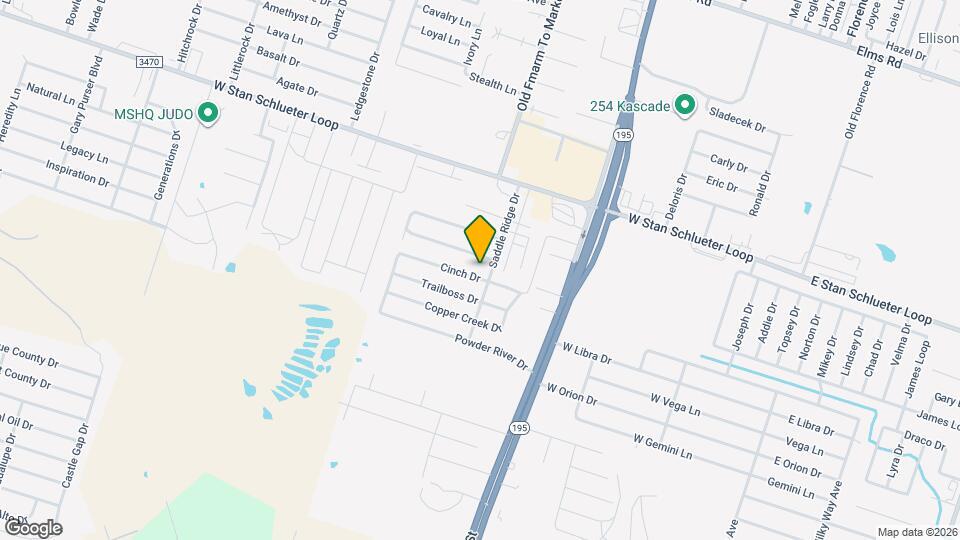 1213 Cinch Dr Map and Location Details