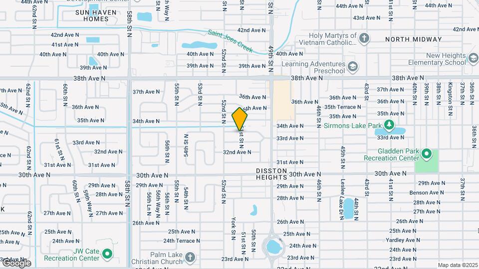 3310 51st St N Mapa y Detalles de la Ubicación