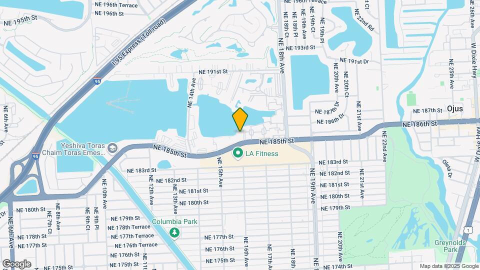1591 NE Miami Gardens Dr Map and Location Details