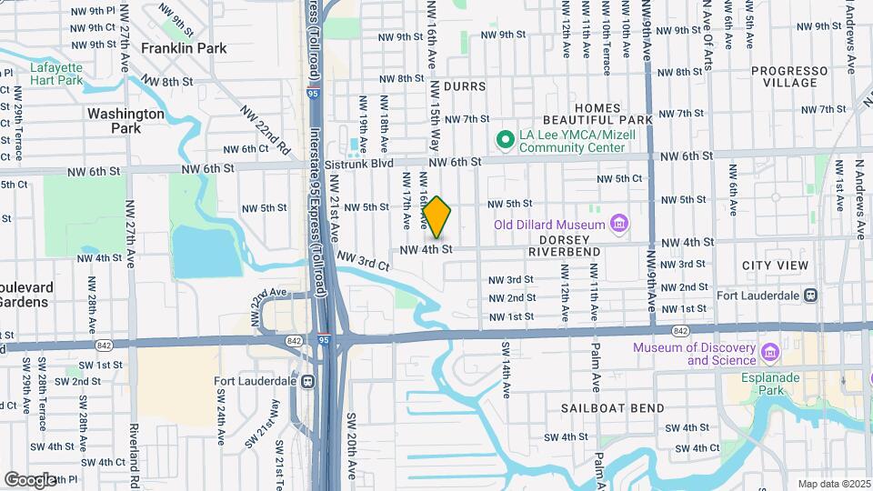1553 NW 4th St Map and Location Details