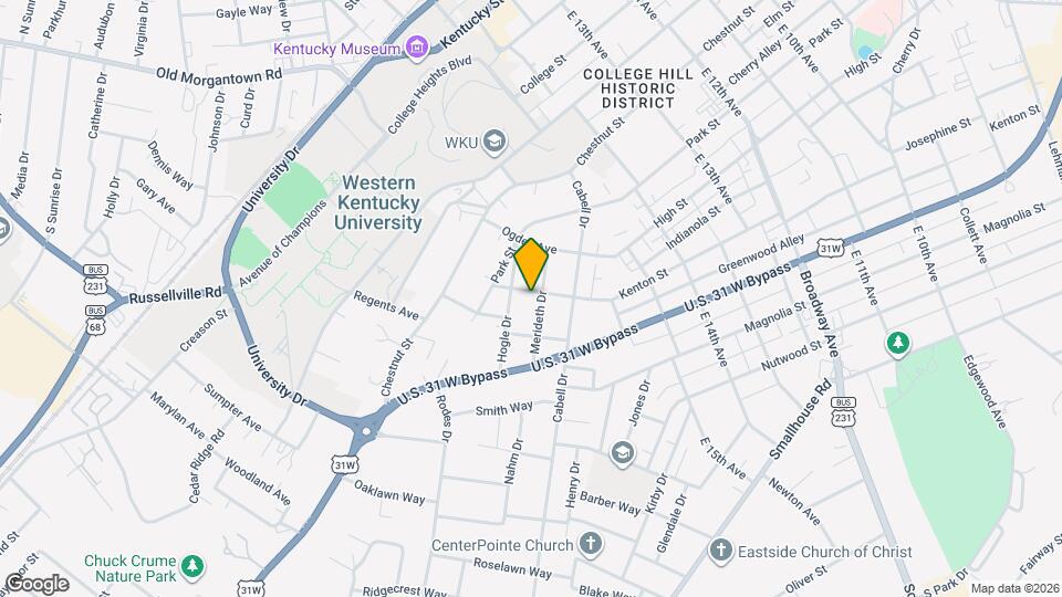 1704 Kenton St Map and Location Details