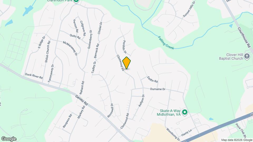 3041 Clintwood Rd Map and Location Details