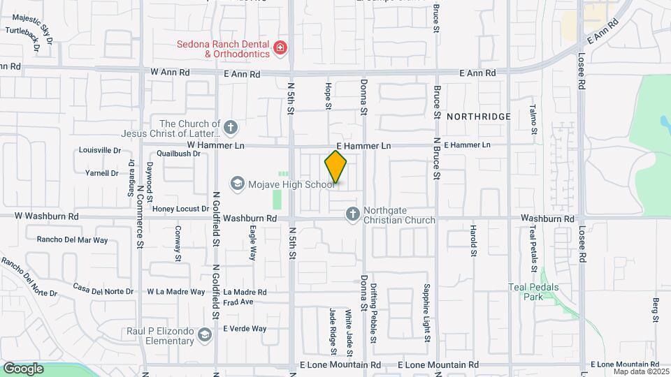 5305 N Santa Fe Heights St Map and Location Details