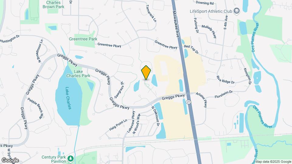 1861 Crenshaw Cir Map and Location Details