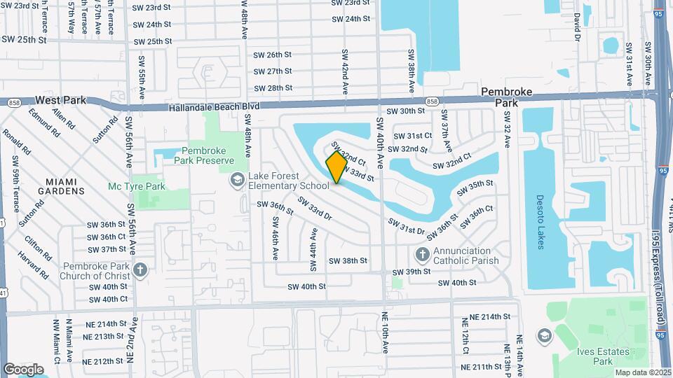 4311 SW 31st Dr Map and Location Details