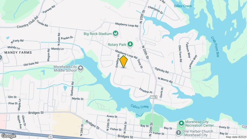 2410 Bradford St Map and Location Details