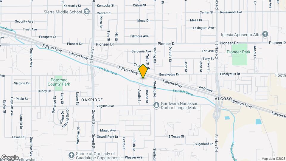 3409 Edison Hwy Mapa y Detalles de la Ubicación