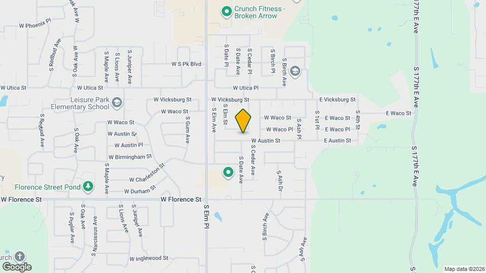 316 W Austin St Map and Location Details