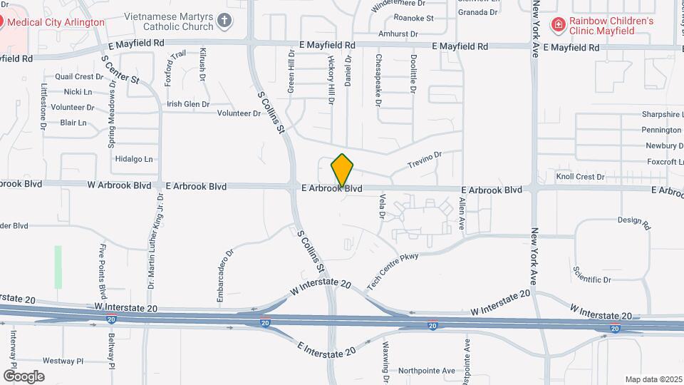 1202 Alisa Ln. Map and Location Details