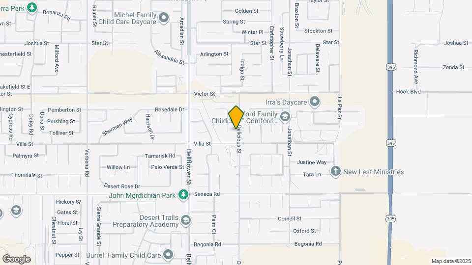 14744 Delicious St Map and Location Details