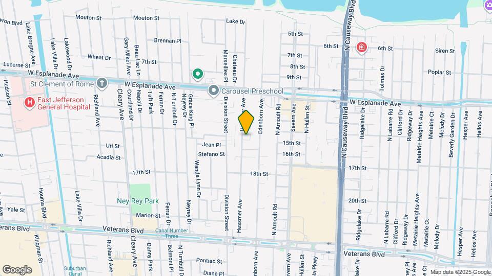 4101 Hessmer Ave, Unit 311 Map and Location Details