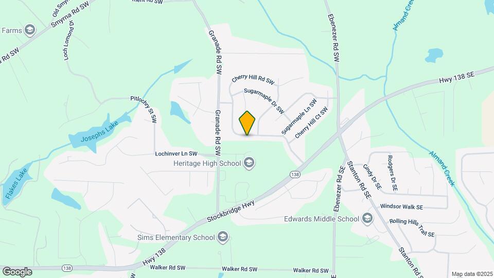 1589 Cherry Hill Rd SW Map and Location Details