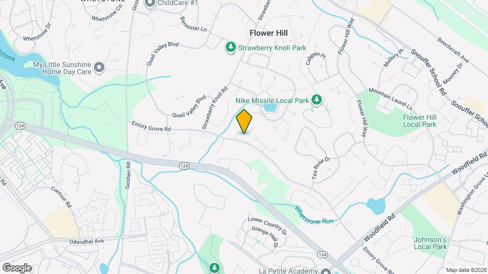 8905 Emory Grove Rd Map and Location Details